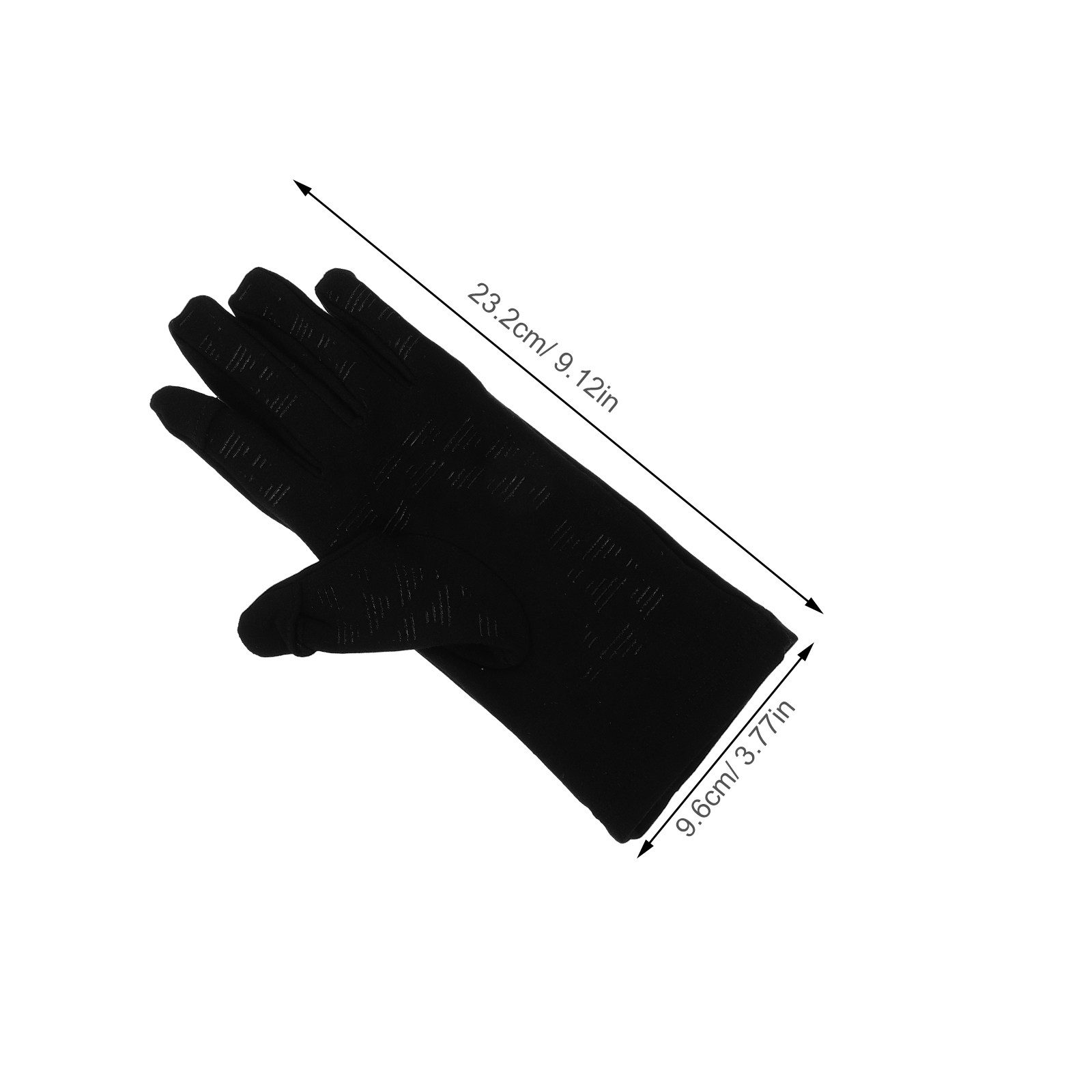 Czarne damskie rękawice narcia – Winter Glove Insulated recenzja i cena