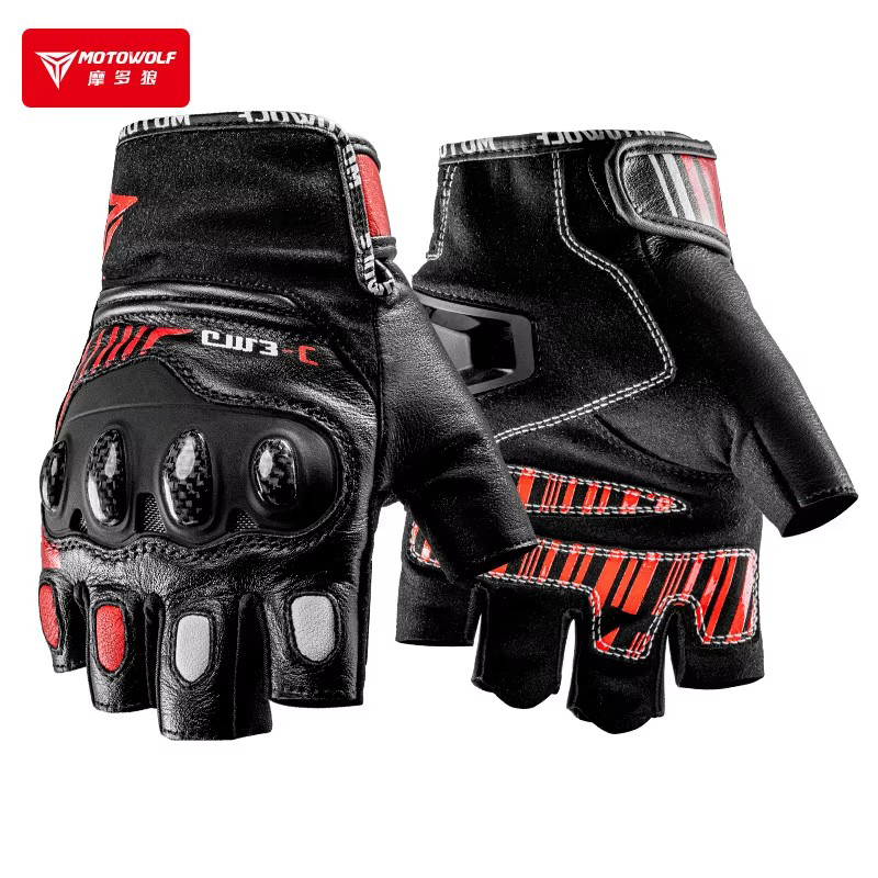 Rękawiczki motocyklowe z półpa – Motorcycle Glove Knuckle recenzja i cena